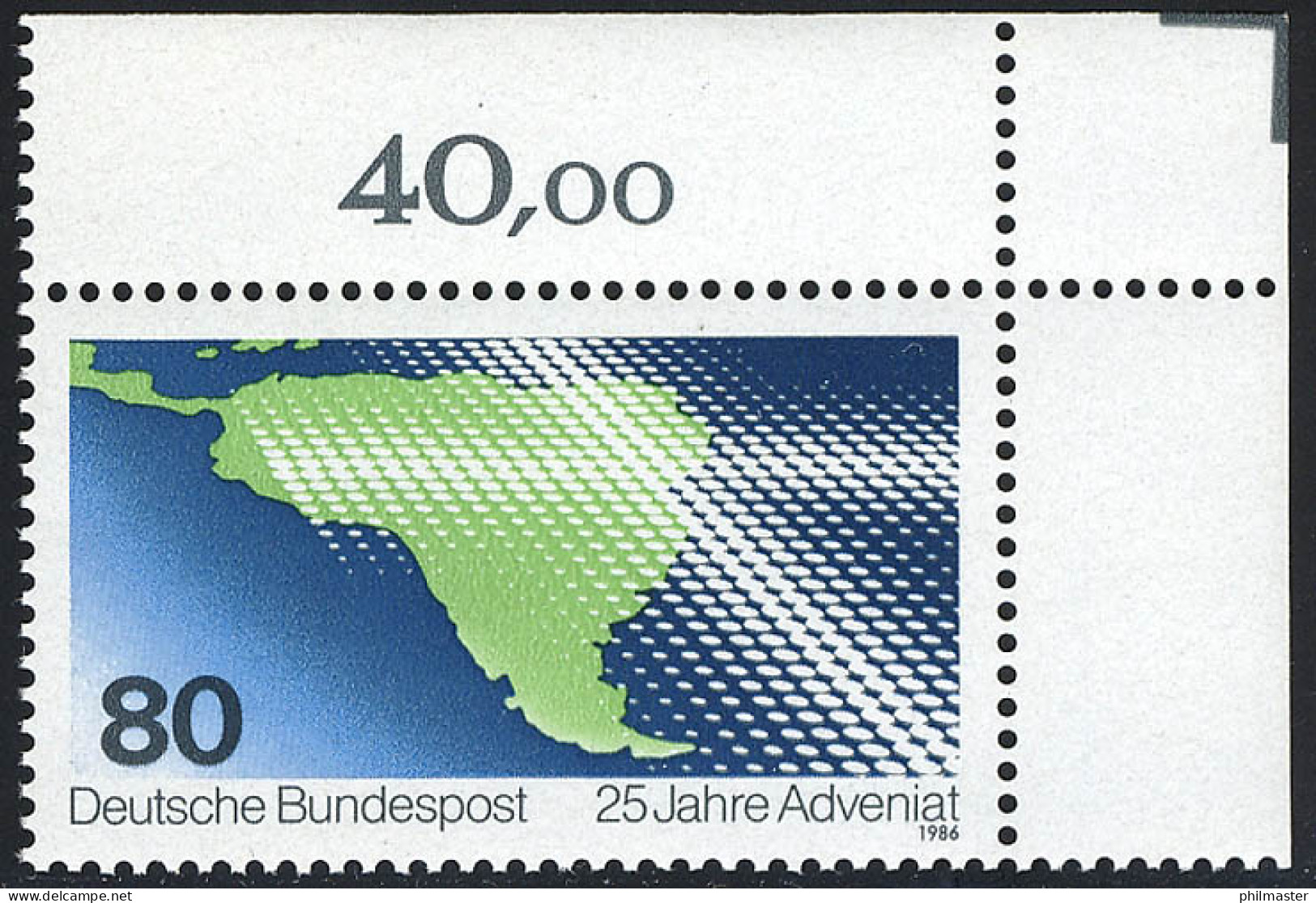 1302 Adveniat ** Ecke O.r. - Unused Stamps