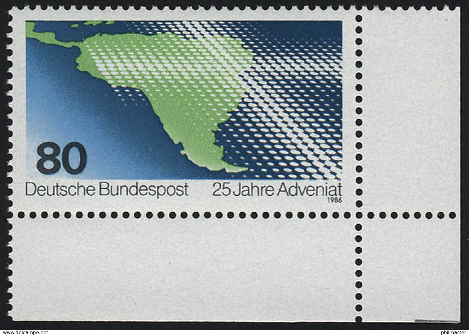 1302 Adveniat ** Ecke U.r. - Unused Stamps