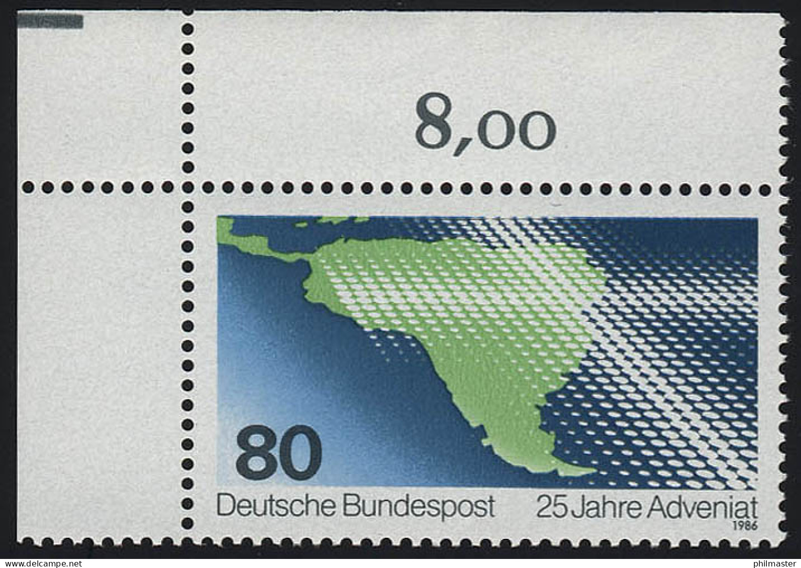 1302 Adveniat ** Ecke O.l. - Unused Stamps