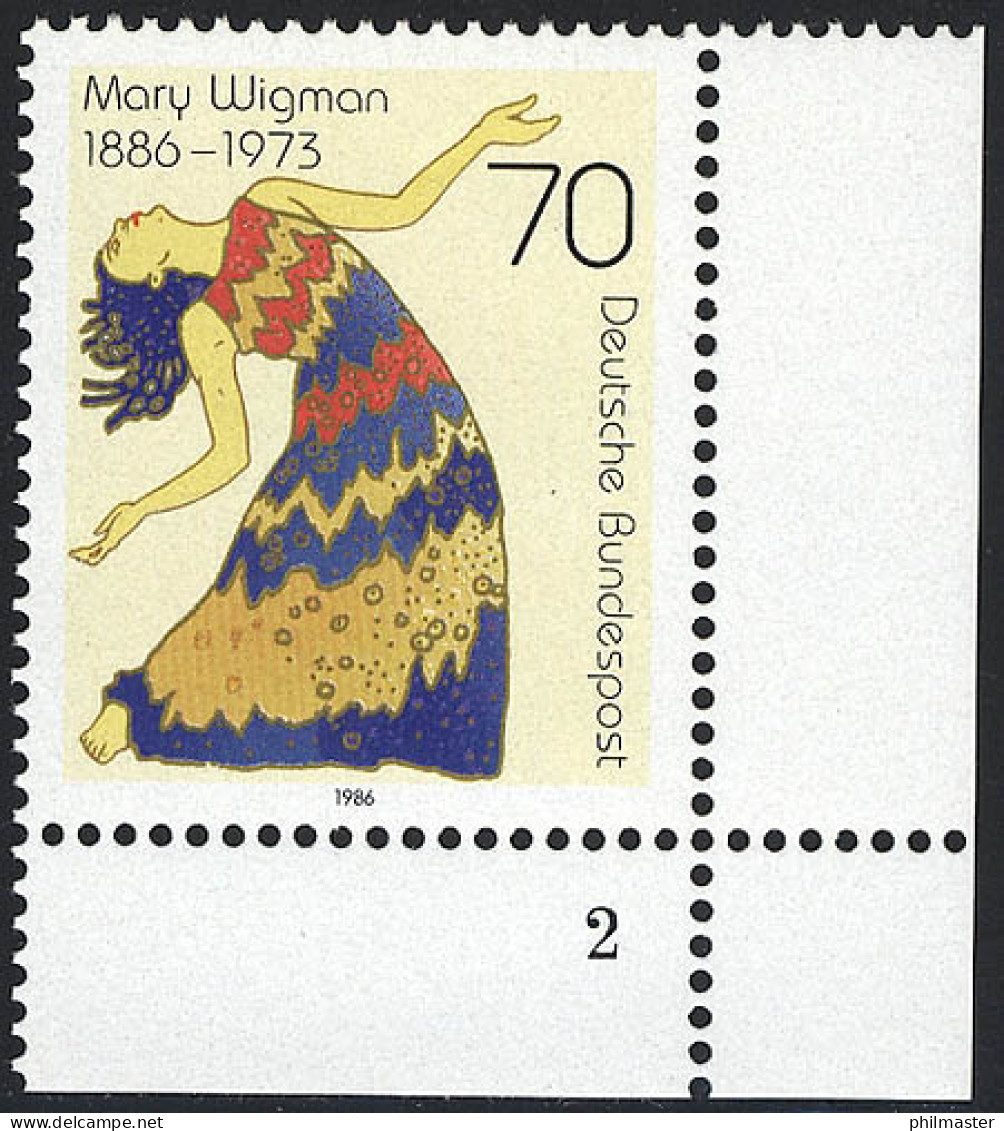 1301 Mary Wigman ** FN2 - Ungebraucht