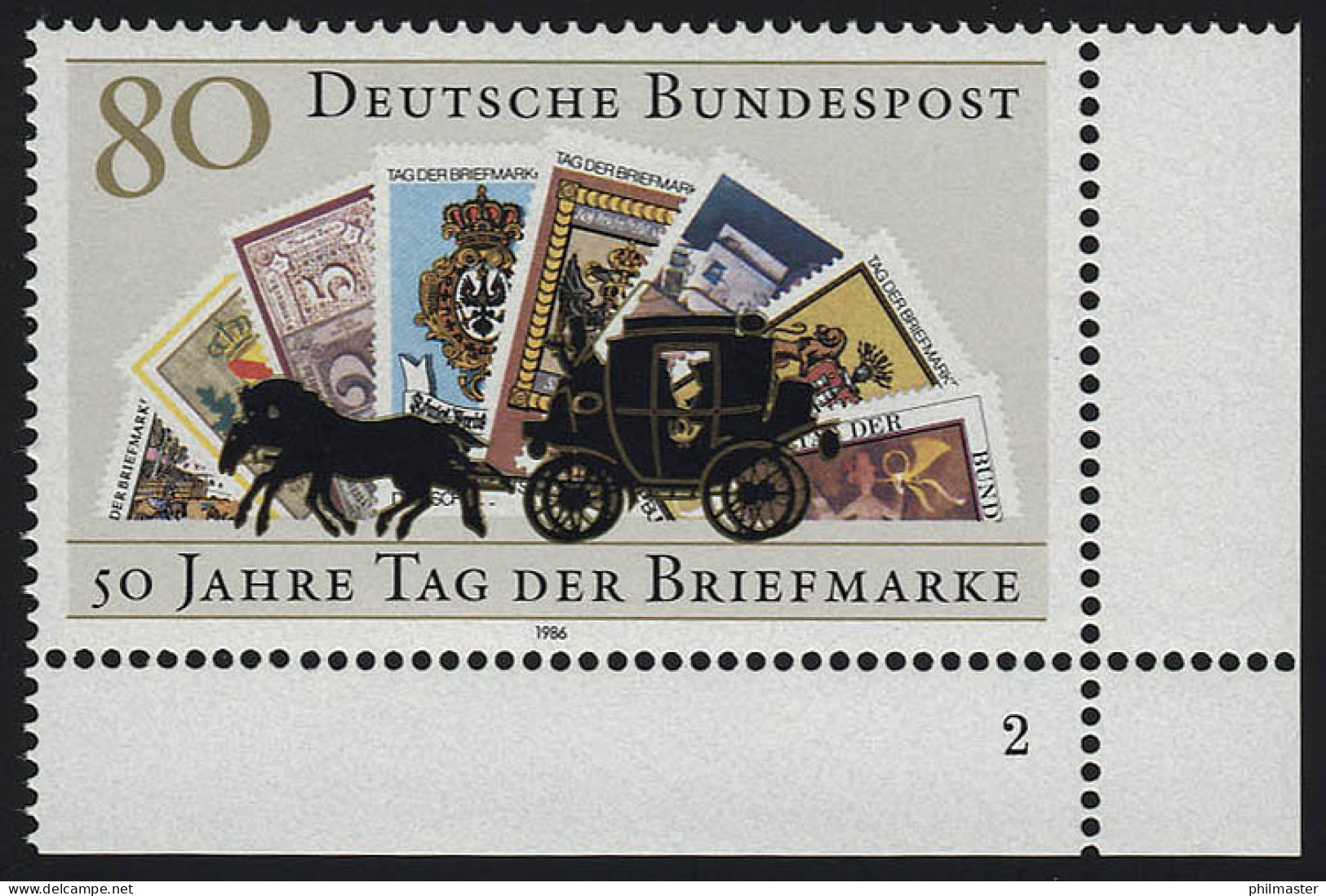 1300 Tag Der Briefmarke ** FN2 - Unused Stamps