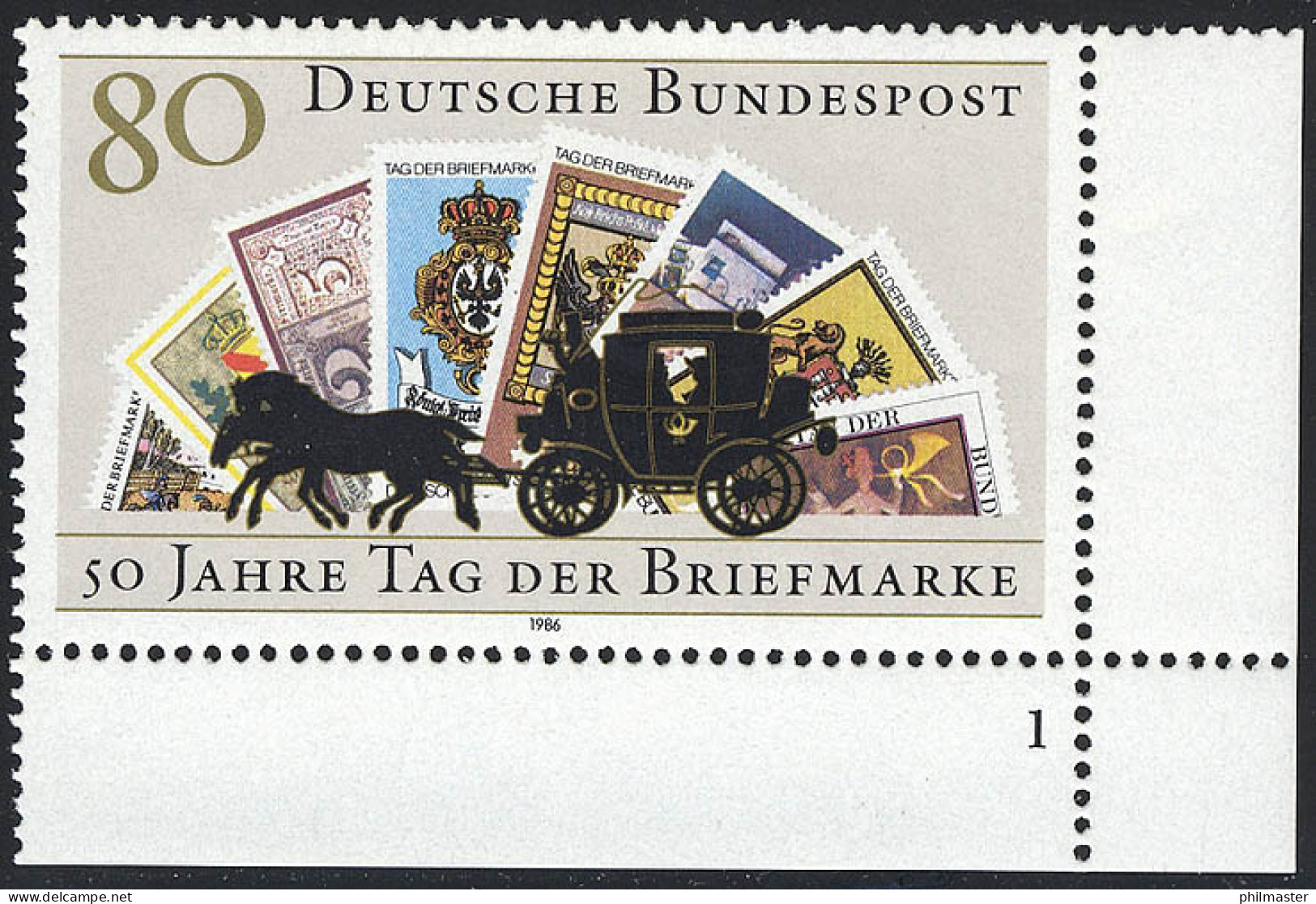 1300 Tag Der Briefmarke ** FN1 - Ungebraucht