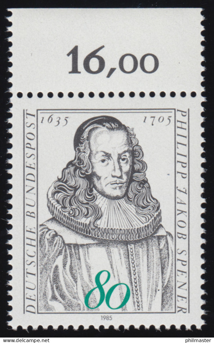 1235 Philipp Jakob Spener ** Oberrand - Unused Stamps