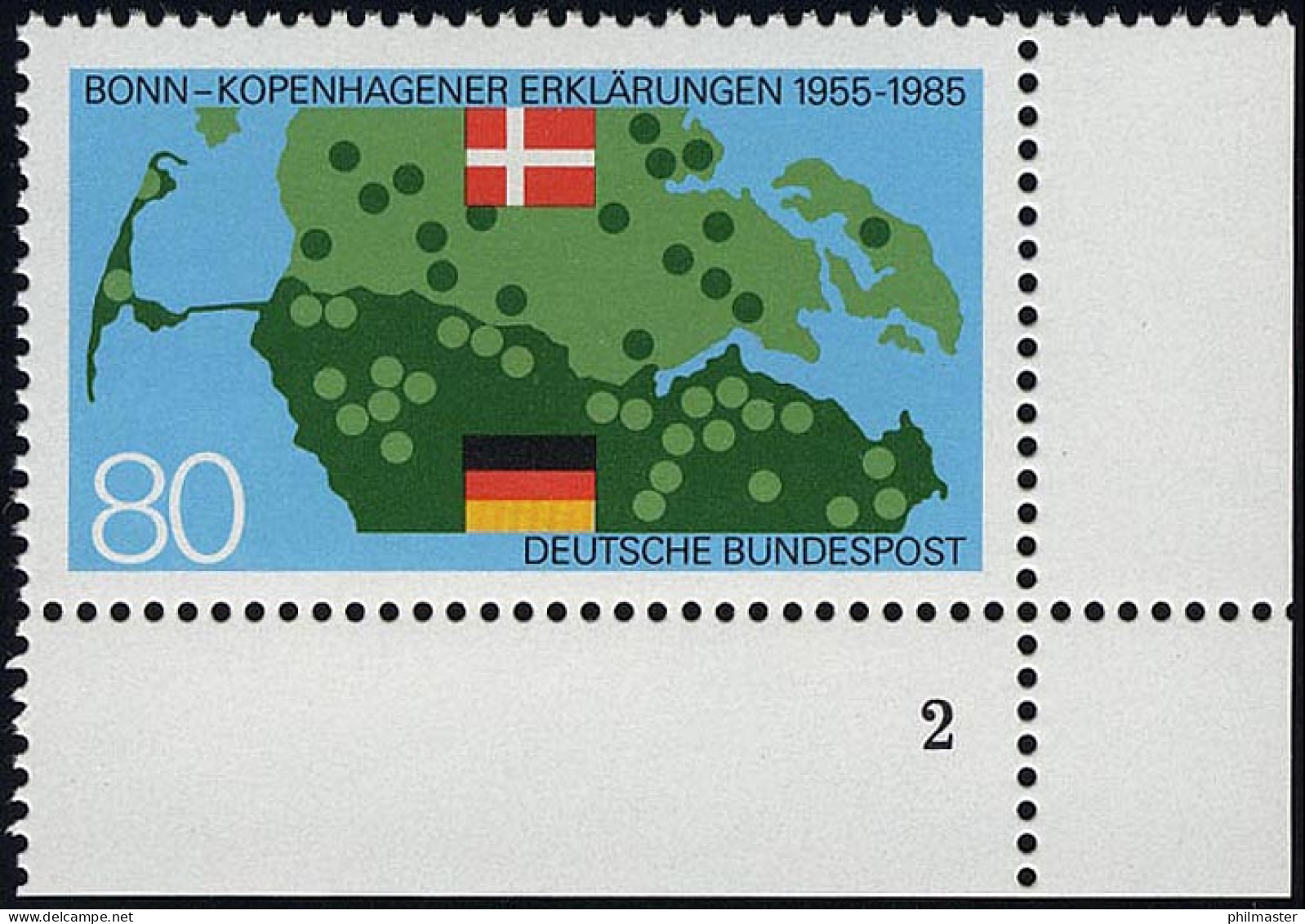 1241 Bonn-Kopenhagener Erklärungen ** FN2 - Unused Stamps