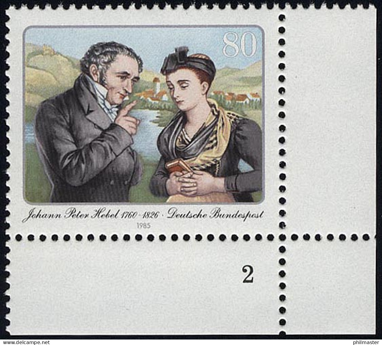 1246 Johann Peter Hebel ** FN2 - Unused Stamps