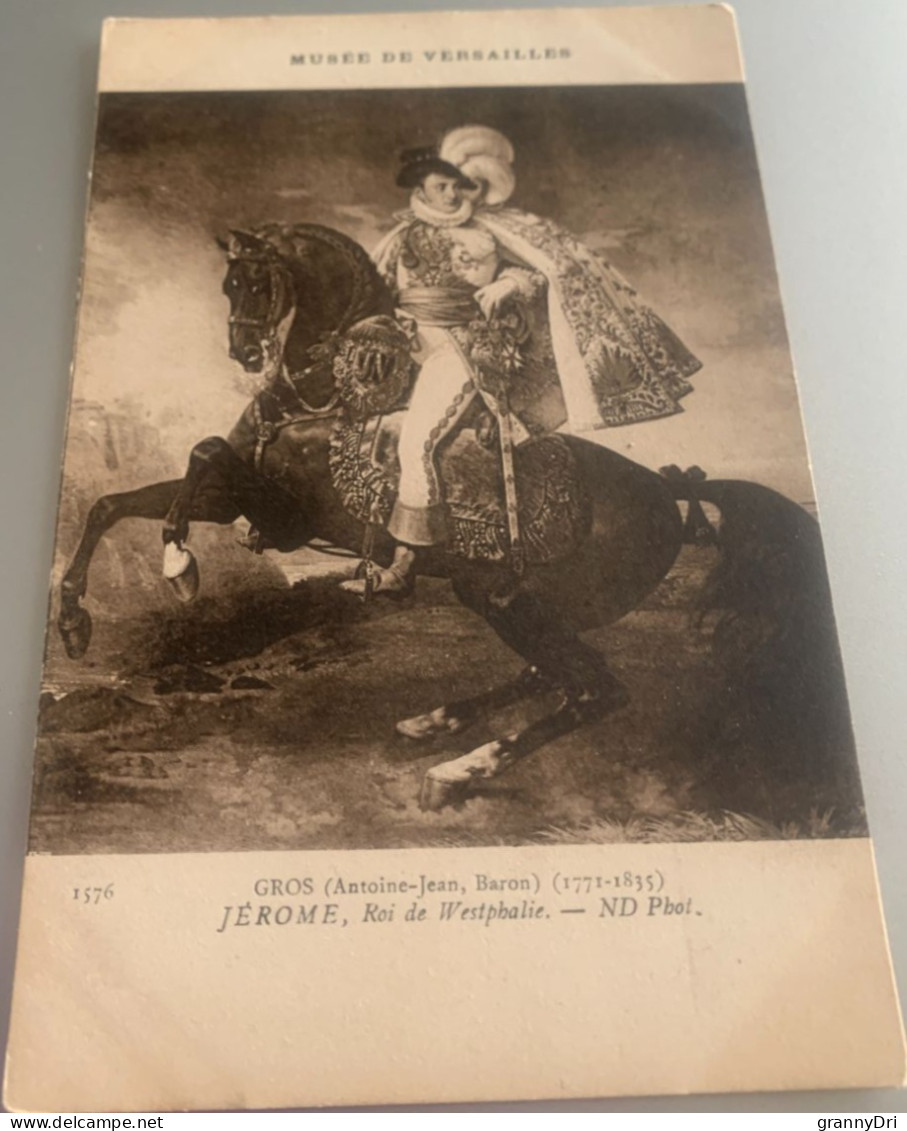 Musee Versailles Cavalier Jerome Roi De Westphalie -baron Gros (1771-1835) -ed ND 1576 - Museos