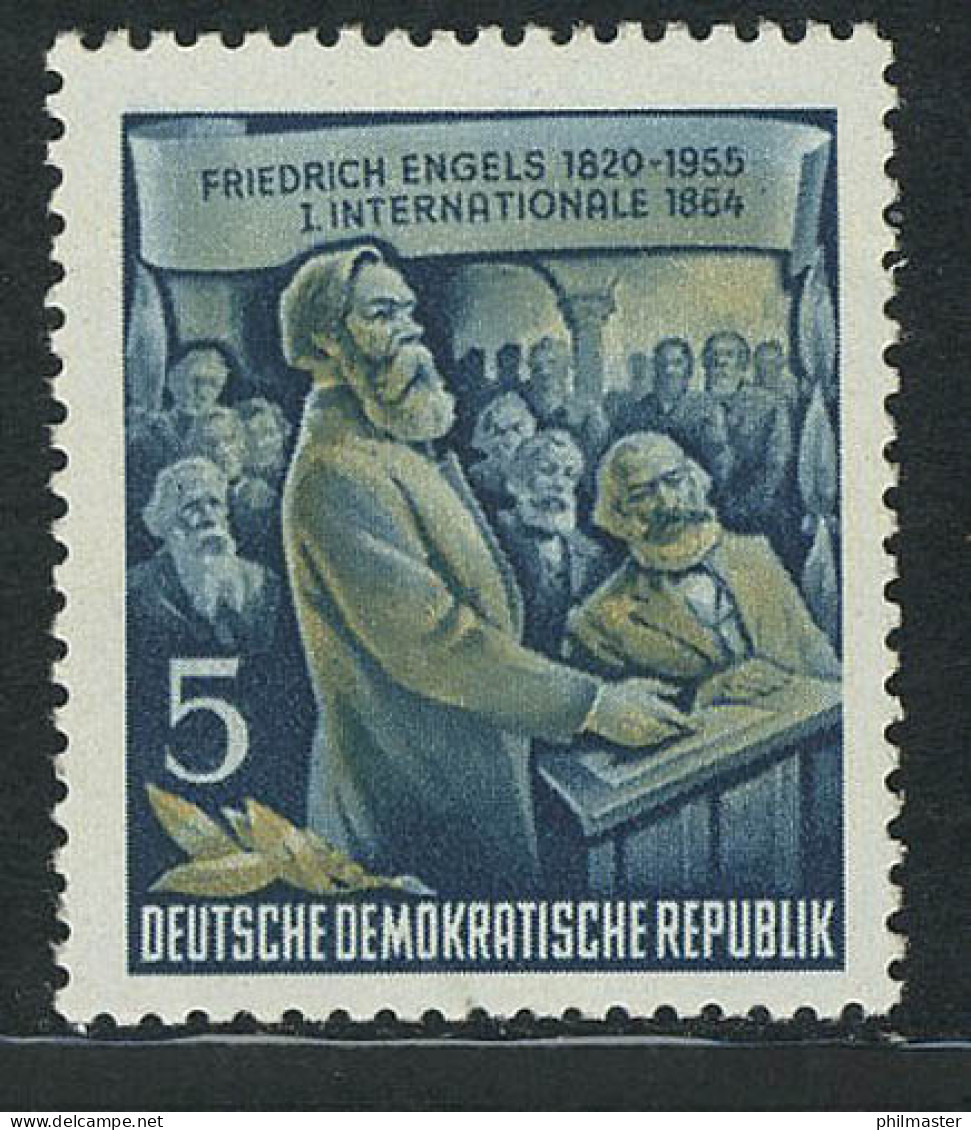 485A XI Friedrich Engels 5 Pf Wz.2 XI ** - Neufs