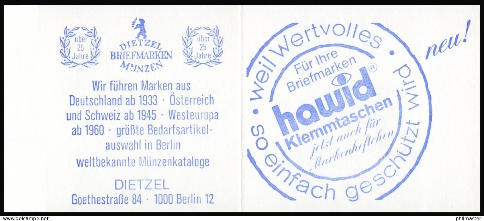 11f MH Burgen Und Schlösser - Postfrisch - Booklets