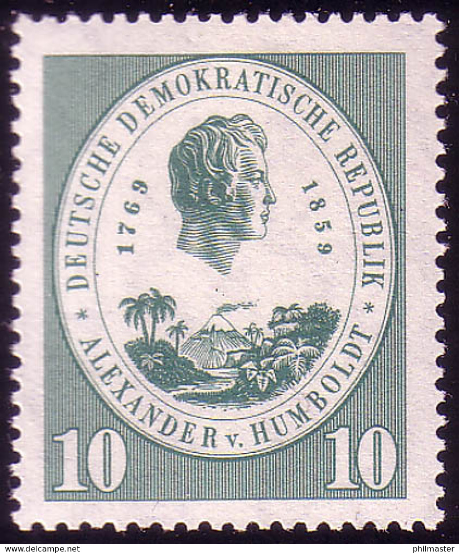 684 Alexander Von Humboldt 10 Pf ** Postfrisch - Ongebruikt