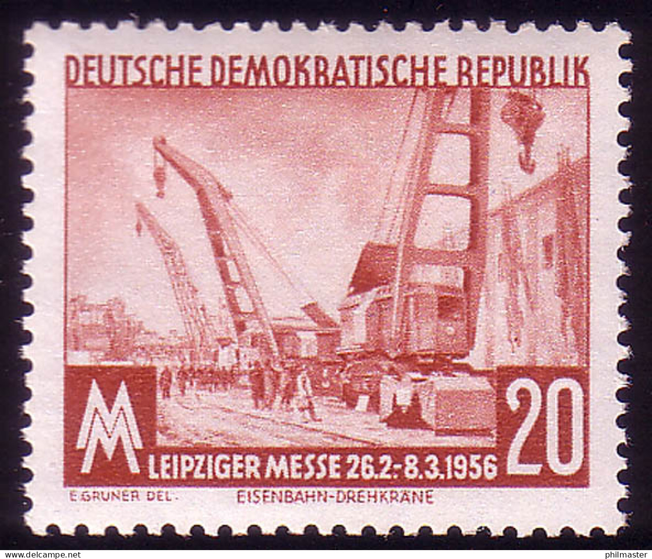 518 Leipziger Frühjahrsmesse 20 Pf ** Postfrisch - Unused Stamps