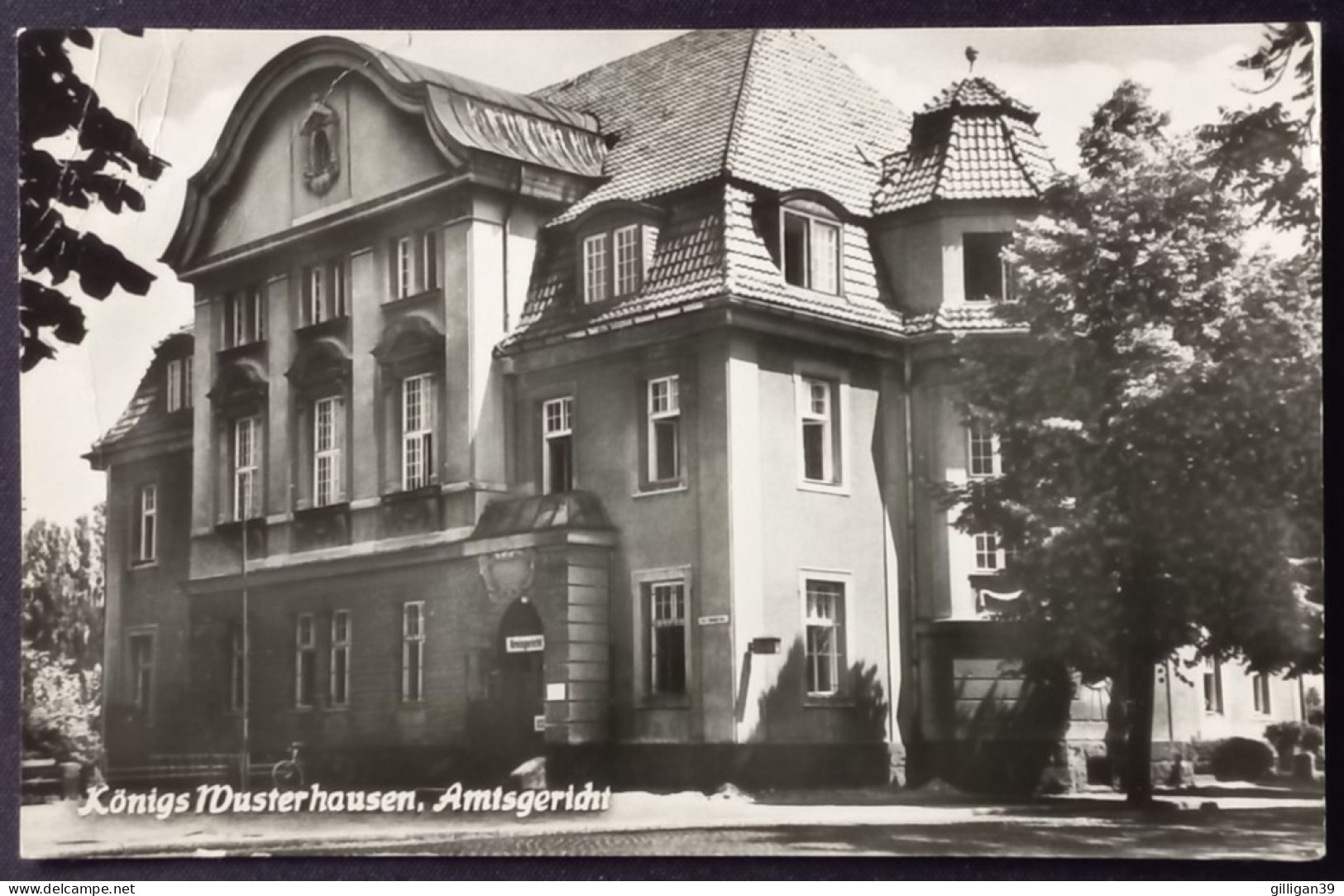 KÖNIGS-WUSTERHAUSEN, Amtsgericht, 1957 Gelaufen - Königs-Wusterhausen