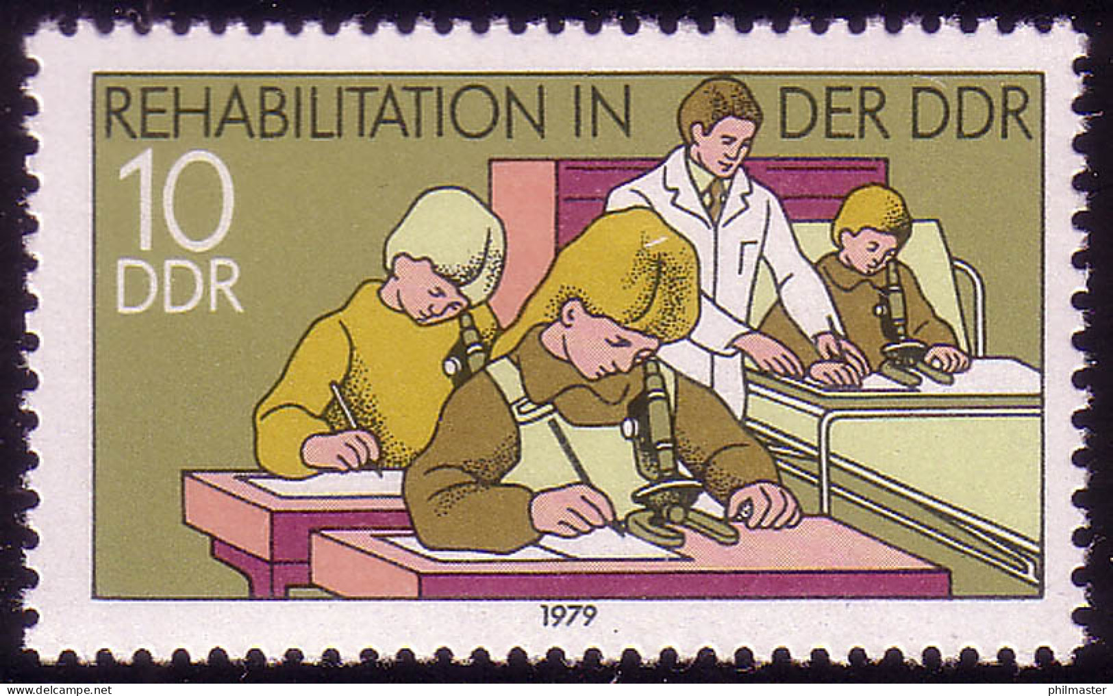 2431 Rehabilitation Von Behinderten 10 Pf ** - Unused Stamps