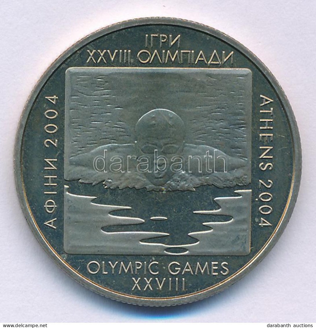 Ukrajna 2002. 2Hr Ni-sárgaréz "XXVIII. Nyári Olimpiai Játékok - Athén" T:PP Ukraine 2002. 2 Hryvni Ni-sárgaréz "28th Sum - Non Classés