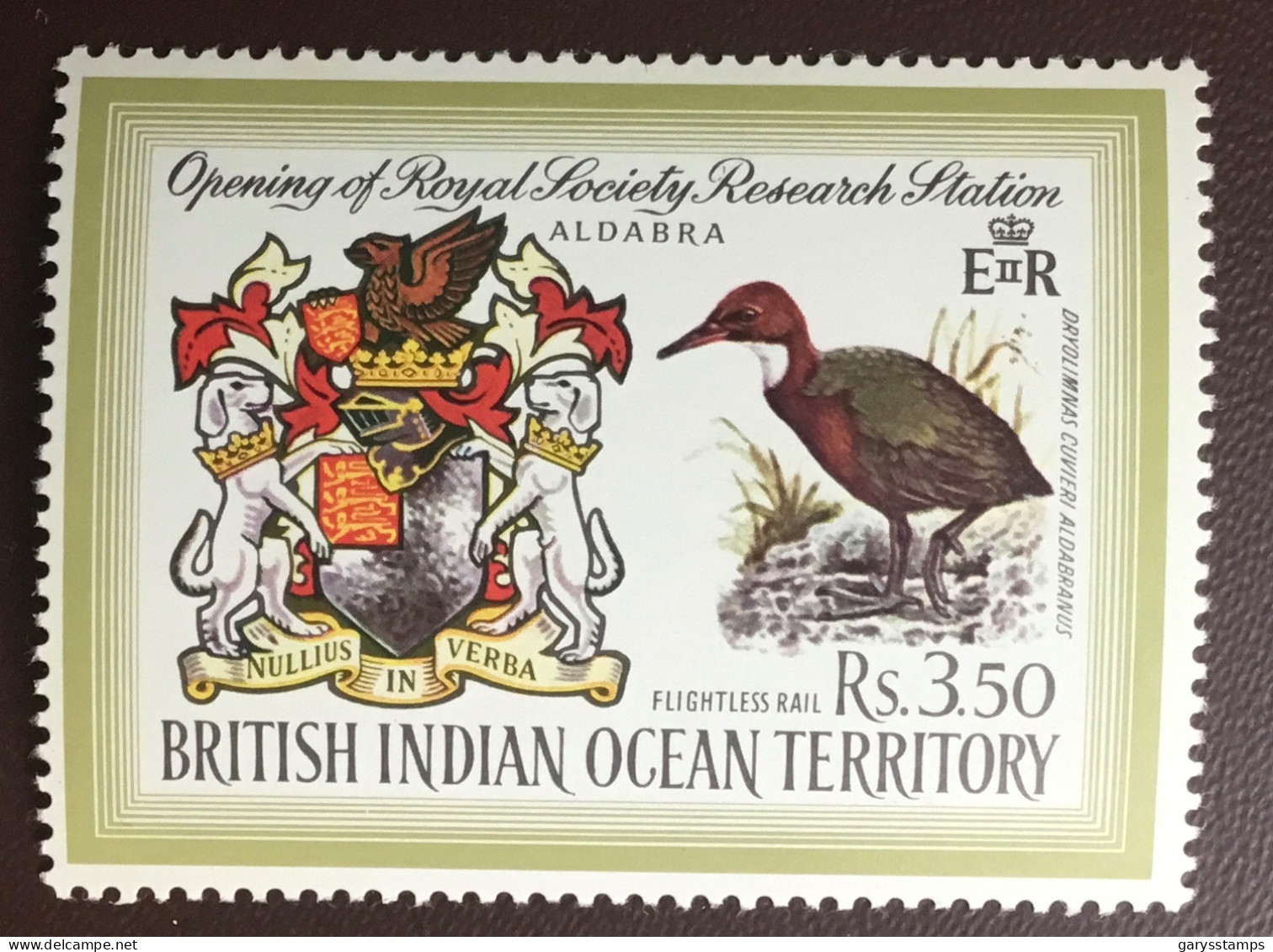 British Indian Ocean Territory BIOT 1971 Aldabra Research Station Birds MNH - Territoire Britannique De L'Océan Indien