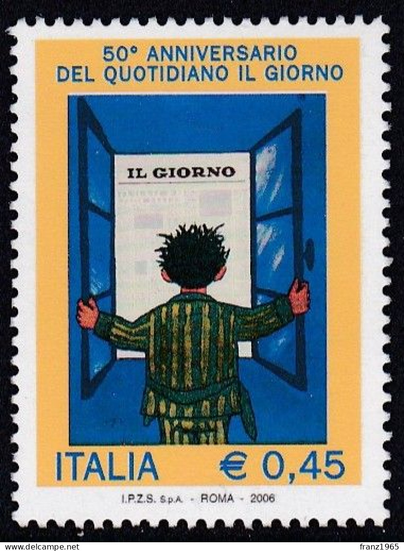 Il Giorno Daily Newspaper, 50th Anniversary - 2006 - 2001-10: Mint/hinged