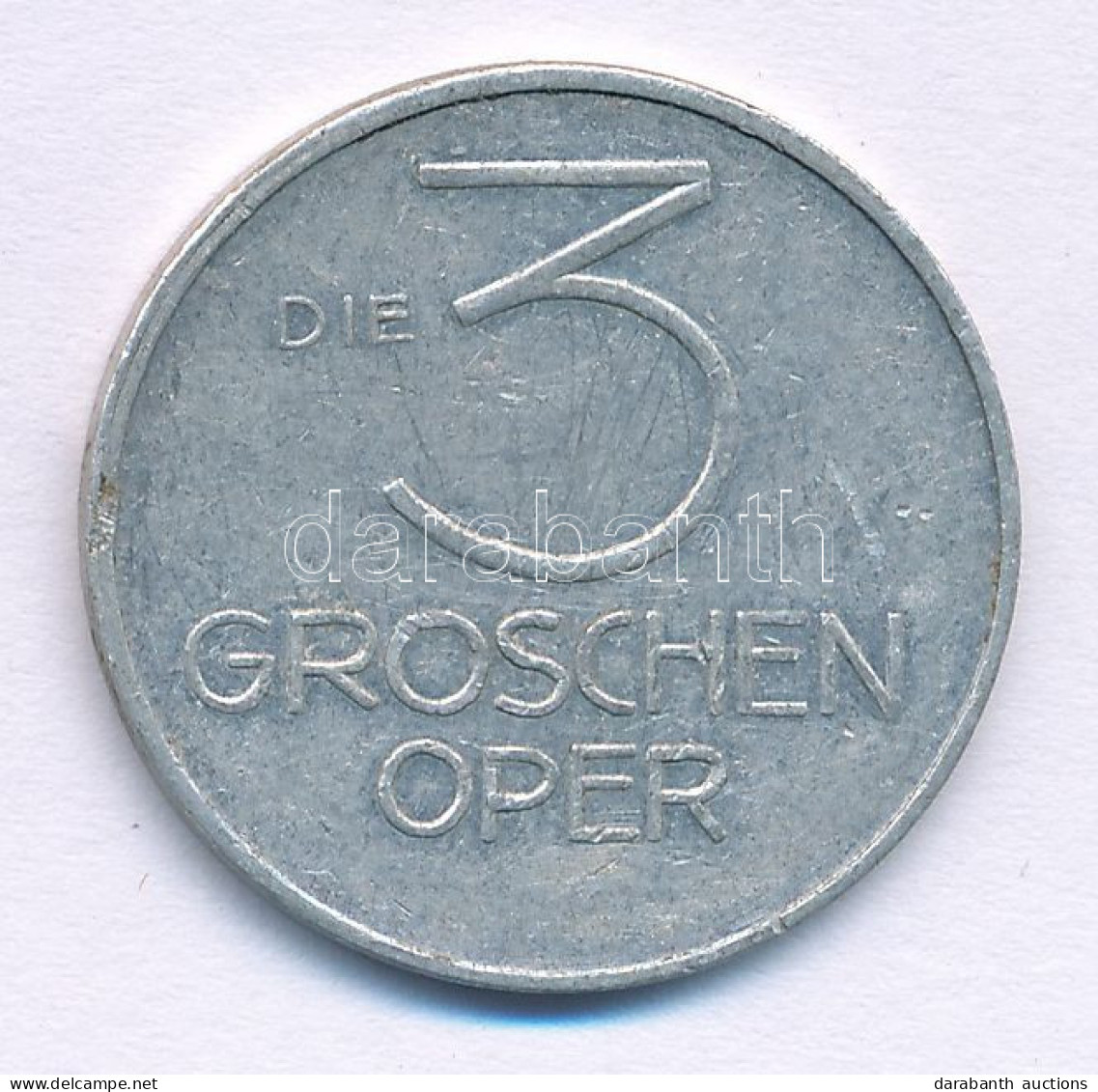 Ausztria DN "3 Groschen Oper (Koldusopera)" Kétoldalas Al Zseton (24mm) T:XF Austria ND "3 Groschen Oper" Double-sided A - Unclassified