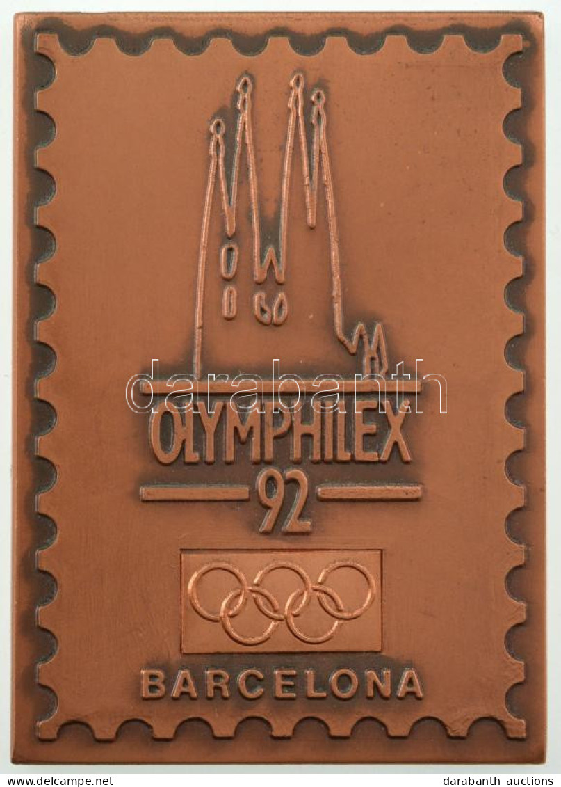 Spanyolország 1992. "Olymphilex 92 Barcelona / Exposicion Mundial De Filatelia Olimpica Y Deportiva (Olimpiai és Sportfi - Ohne Zuordnung