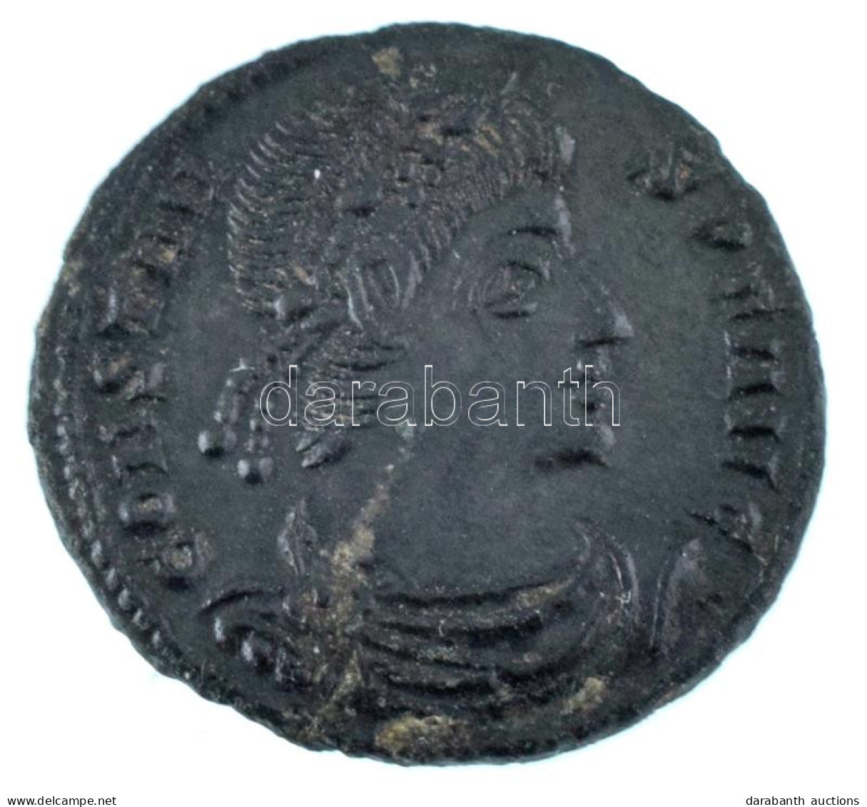 Római Birodalom / Siscia / Constans 346-348. AE3 Cu (1,37g) T:AU Roman Empire / Siscia / Constans 346-348. AE3 Cu "CONST - Zonder Classificatie