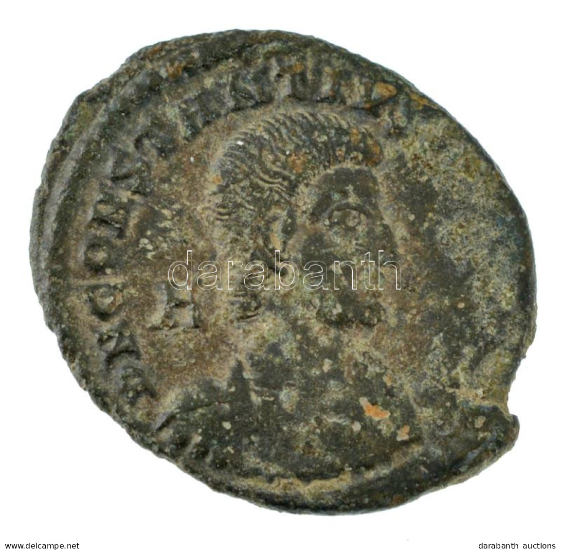 Római Birodalom / Siscia / II. Constantius 350. AE Follis (4,75g) T:VF Roman Empire / Siscia / Constantius II 350. AE Fo - Unclassified