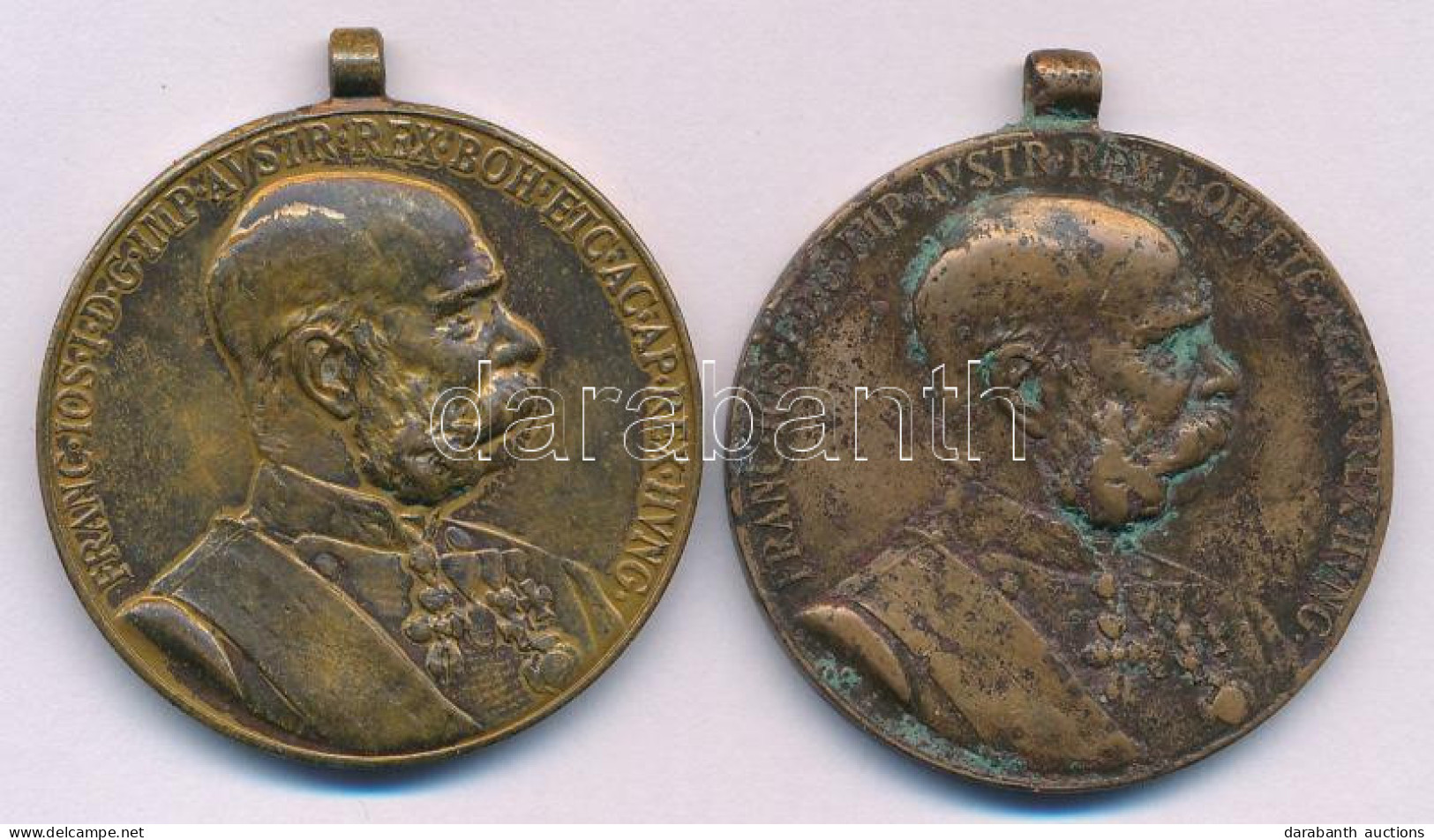 1898. "Jubileumi Emlékérem A Fegyveres Erő Számára / Signum Memoriae (AVSTR)" Bronz Kitüntetés Mellszalag és Függesztőka - Ohne Zuordnung