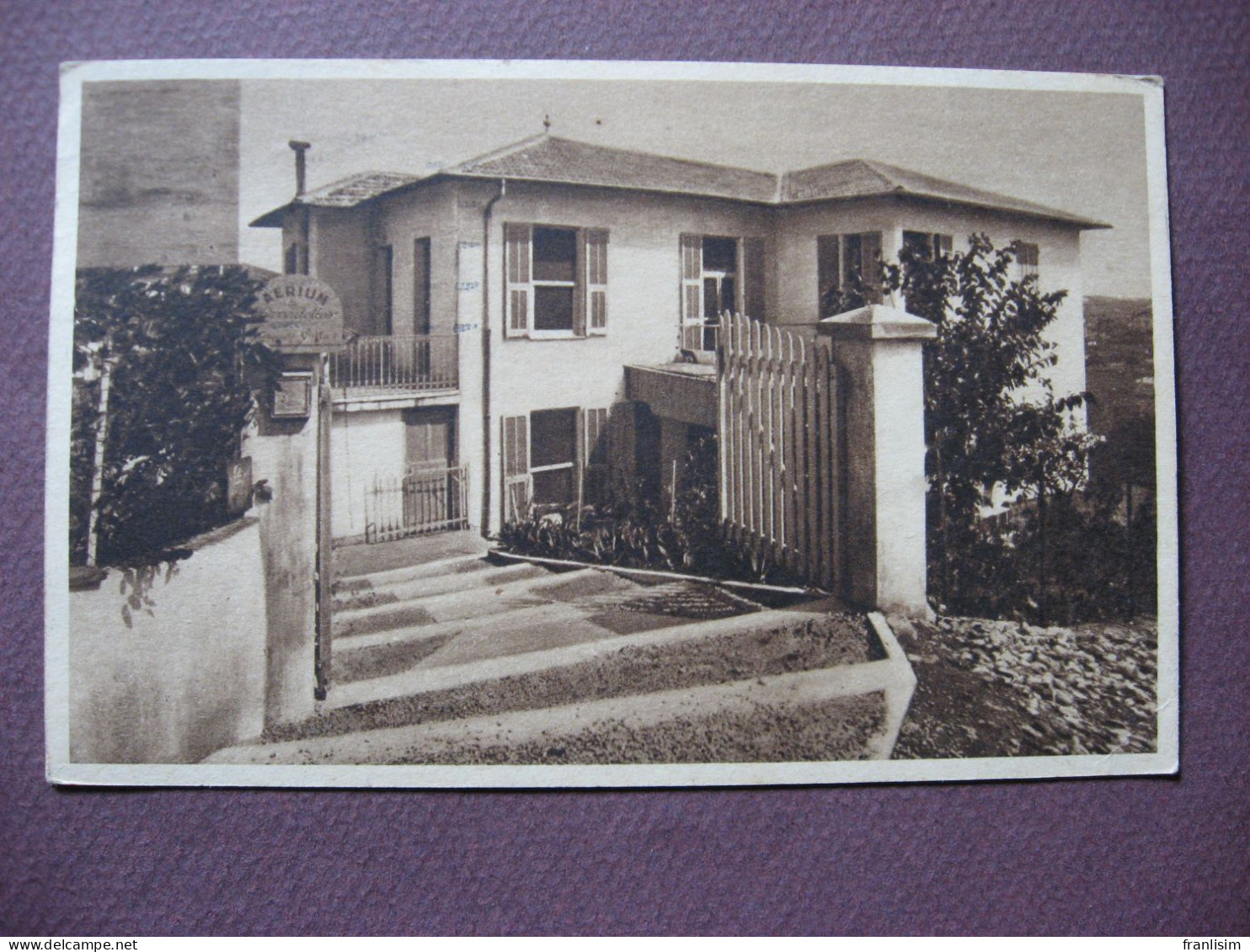 CPA 06 ST SAINT LAURENT DU VAR Aérium LES HIRONDELLES Boulevard Jean Ossola 1952 RARE PLAN ? - Saint-Laurent-du-Var