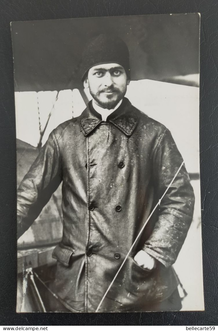 CARTE PHOTO Aviateur DE PISCHOFF - Airmen, Fliers