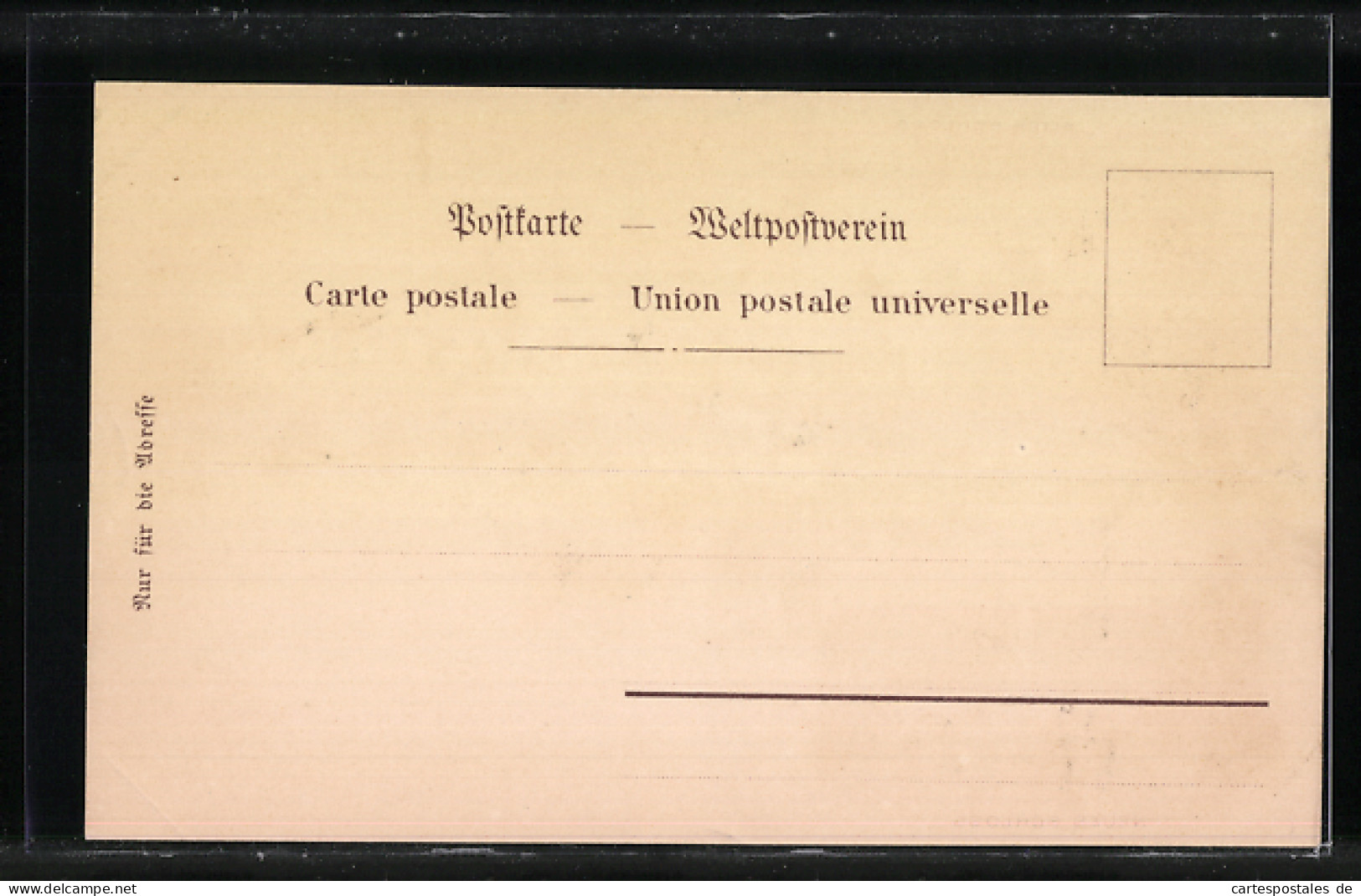 Lithographie Stuttgart, Altes Und Neues Schloss, Denkmal  - Stuttgart