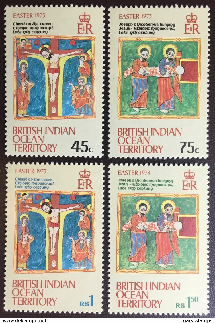 British Indian Ocean Territory BIOT 1973 Easter MNH - Territoire Britannique De L'Océan Indien