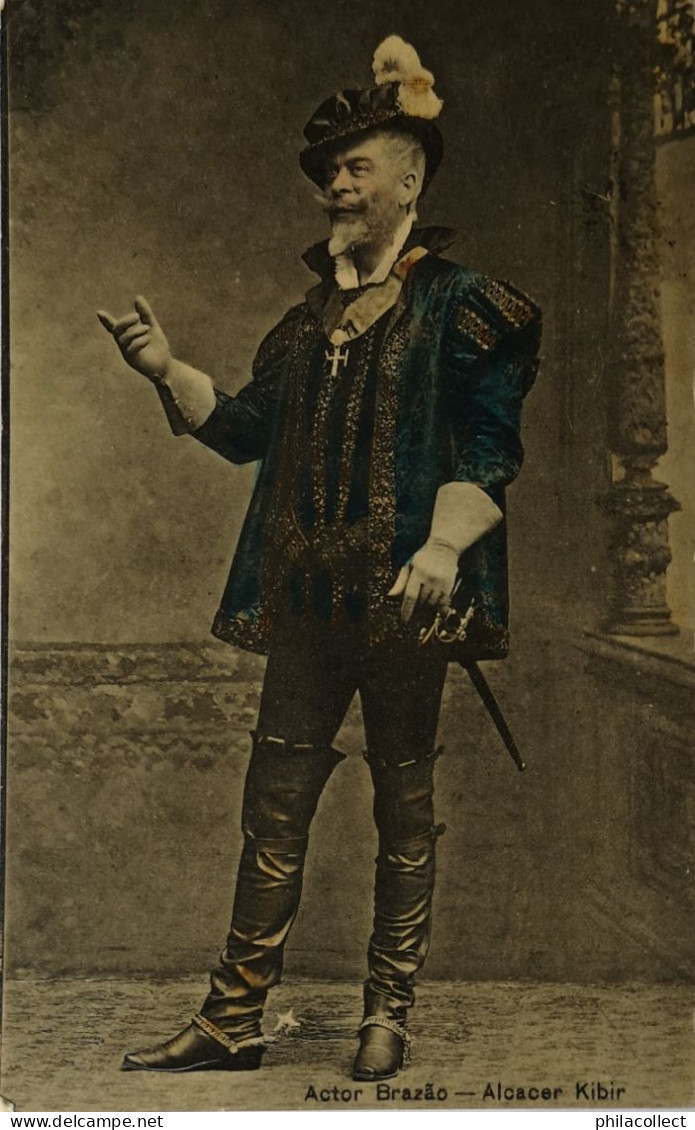 Portugal - Actor Brazao - Alcacer Kibir 1909 - Autres & Non Classés