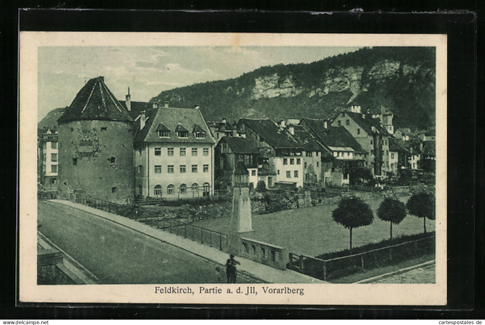 AK Feldkirch /Vorarlberg, Partie A. D. Ill  - Autres & Non Classés