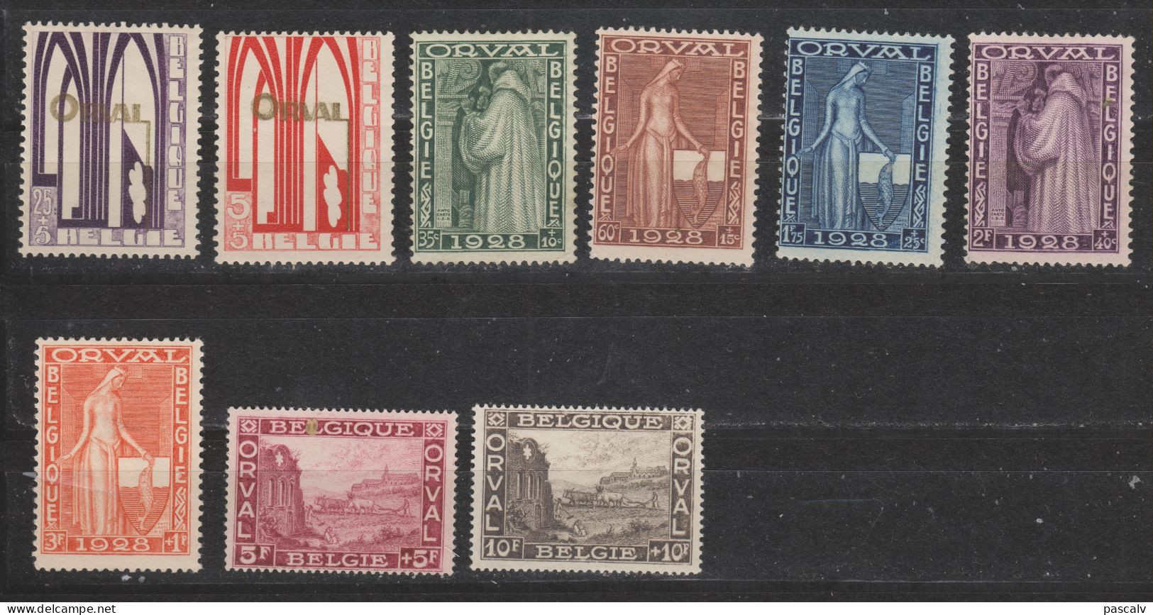 COB 258 / 266 * Neuf Avec Charnière Série Complète - Unused Stamps