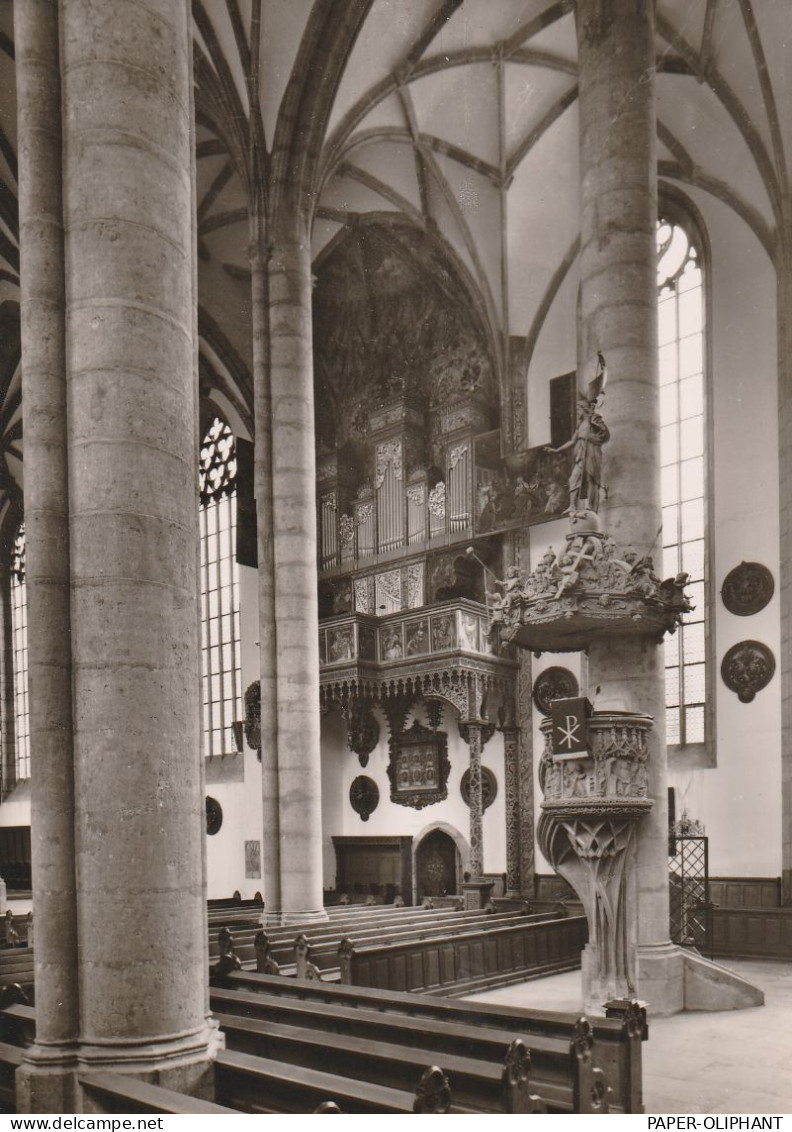 8860 NÖRDLINGEN, Pfarrkirche St. Georg, Akte Orgel Mit Kanzel - Noerdlingen