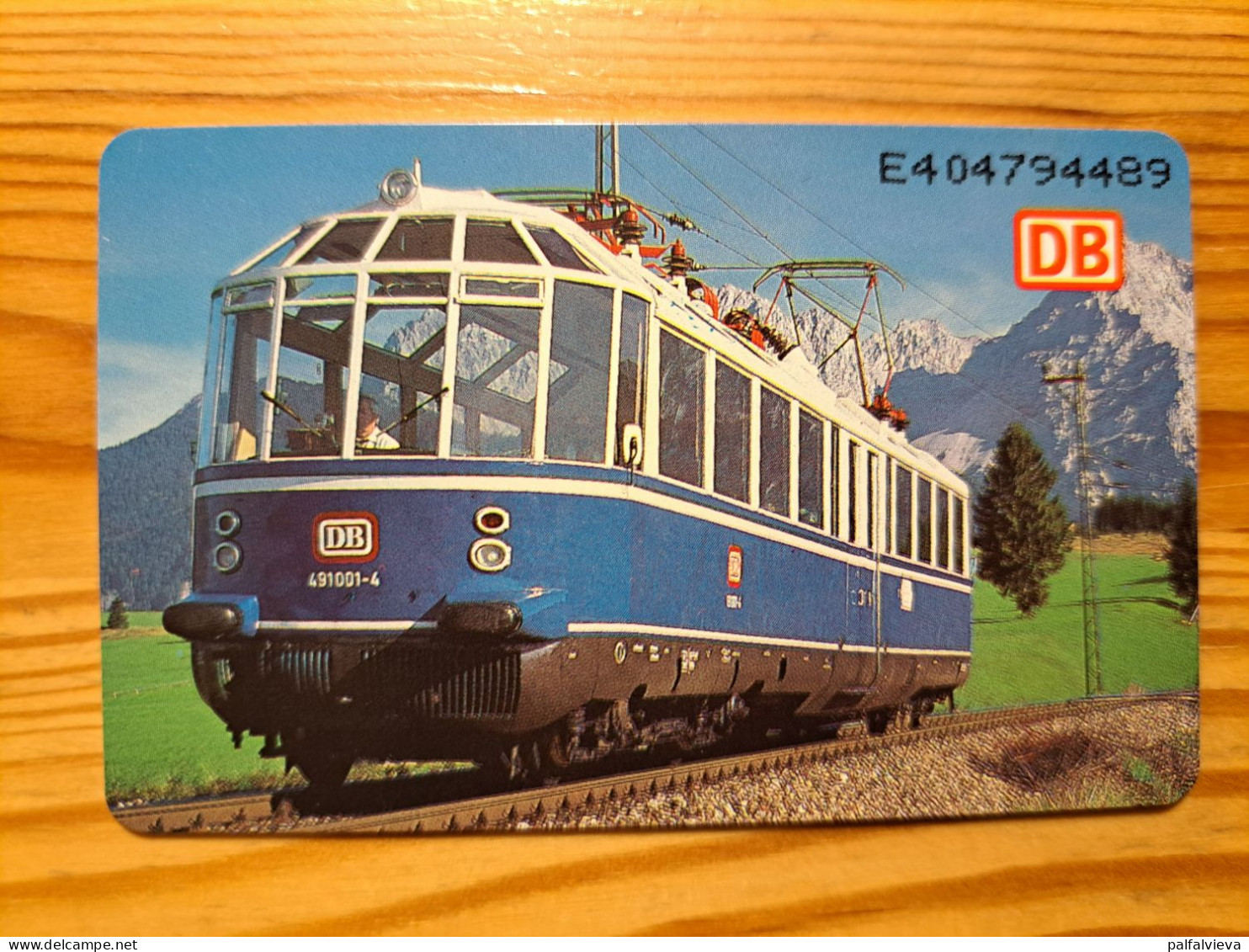 Phonecard Netherlands, Germany - Train, Railway, Deutsche Bahn 5.500 Ex. - Private