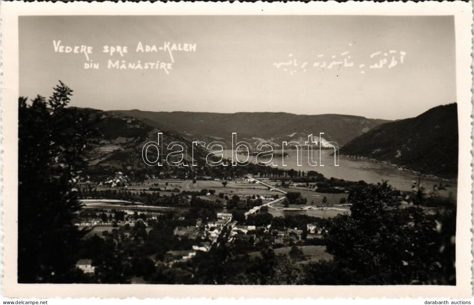 * T2 Ada Kaleh, Látkép / General View. Ömer Feyzi Boray Photo - Non Classés