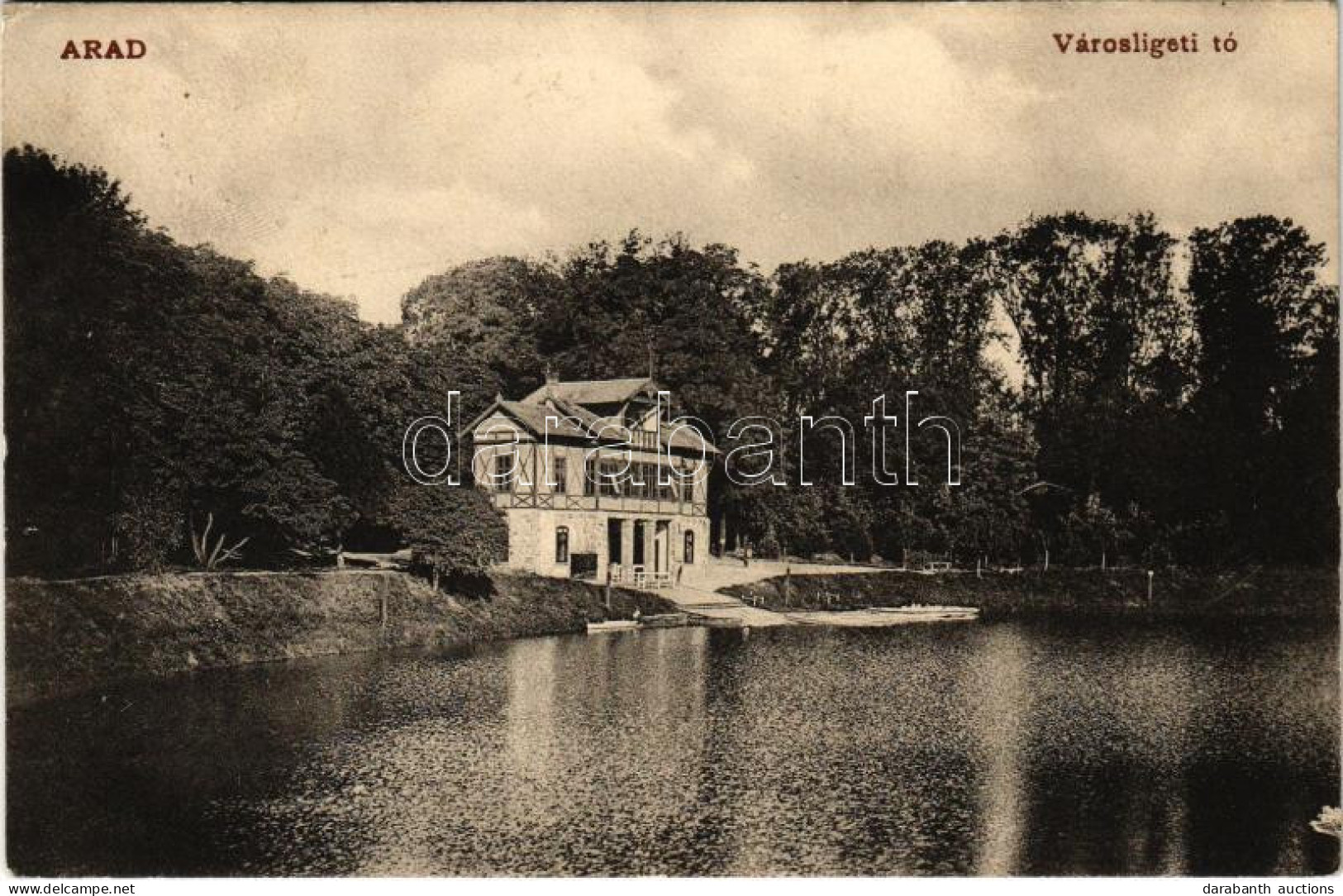 T2/T3 1913 Arad, Városligeti Tó / Lake - Non Classificati