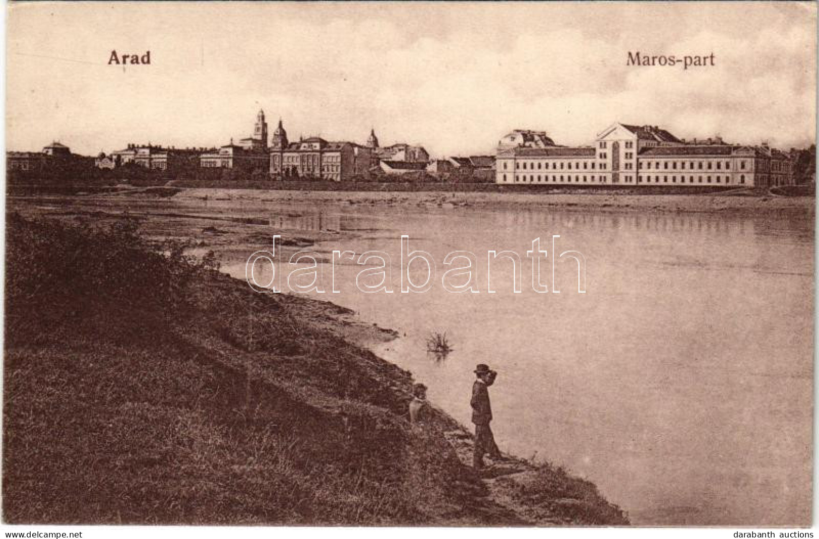 * T2/T3 Arad, Maros-part. Kerpel Izsó Kiadása / Mures Riverside (EK) - Non Classificati