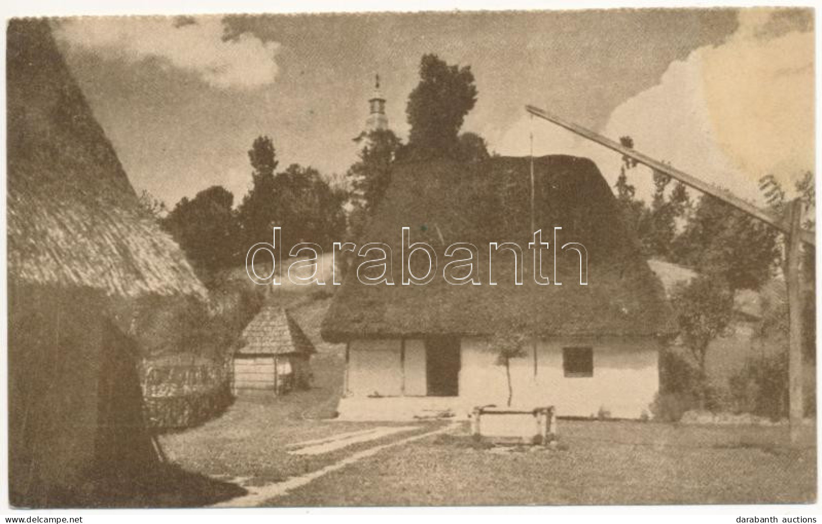 * T2/T3 Avasság, Tara Oasului; Casa Taraneasca / Parasztház, Erdélyi Folklór / Transylvanian Folklore, Peasant House (fl - Non Classificati