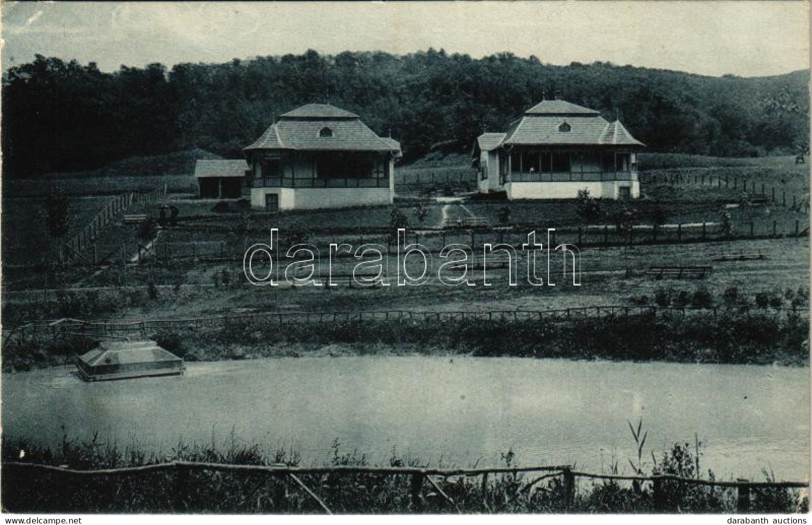 T2/T3 Báznafürdő, Baile Bazna, Bad-Baassen; Villa Éltető. Franz Wendler Kiadása / Villa (EK) - Sin Clasificación