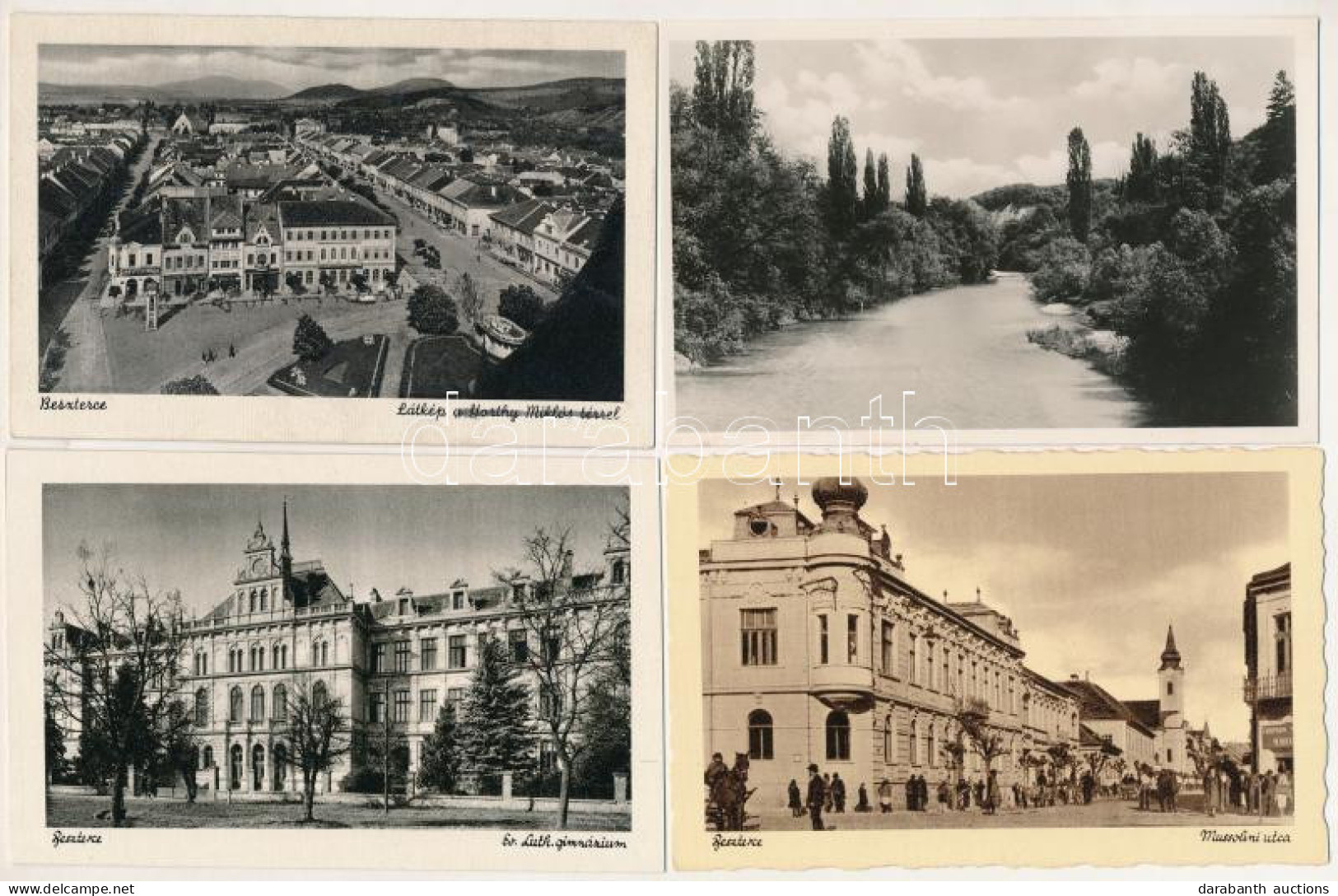 ** Beszterce, Bistritz, Bistrita; - 10 Db RÉGI Város Képeslap / 10 Pre-1945 Town-view Postcards - Sin Clasificación