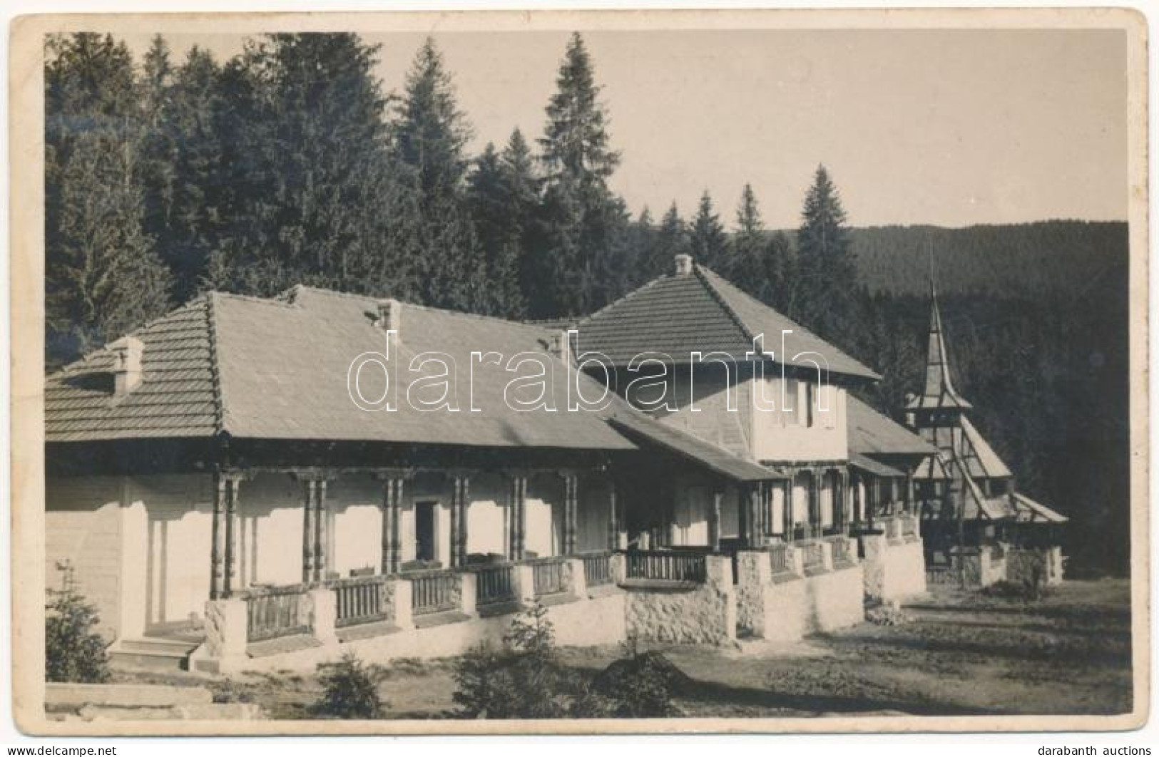 * T2/T3 1936 Biharfüred, Stana De Vale, Stina De Vale; Hotel Belvedere Szálloda / Hotel (kis Szakadás / Small Tear) - Sin Clasificación