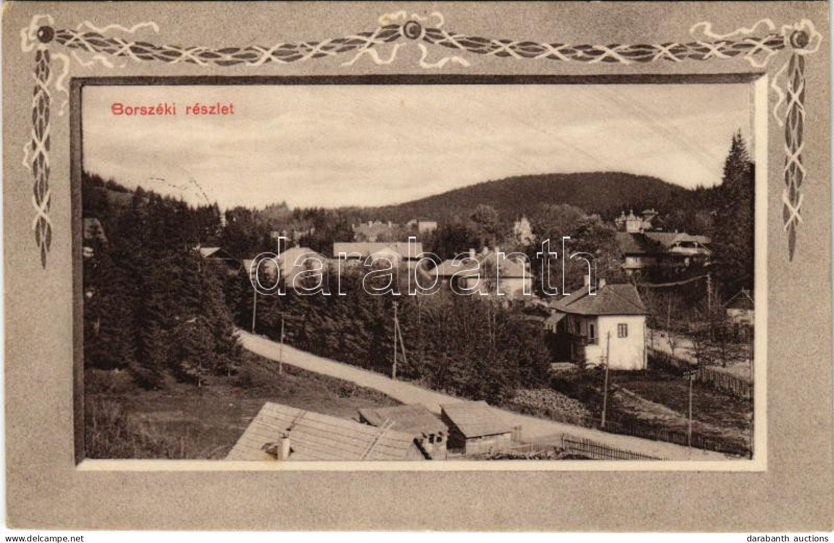 T2 1911 Borszék, Borsec; Látkép / General View, Spa - Non Classificati