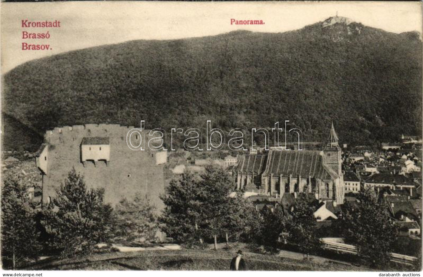 T2 1906 Brassó, Kronstadt, Brasov; Panorama - Non Classificati