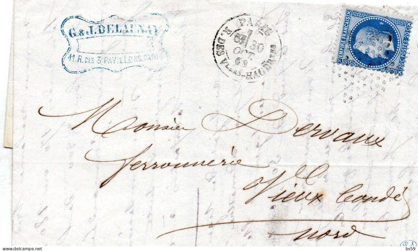 N° 29A Type I Belle Variété De Planchage (anneaux Derrière La Nuque) - 1863-1870 Napoleone III Con Gli Allori