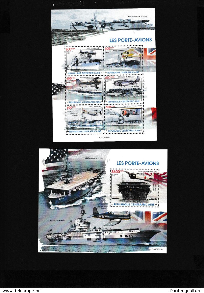 Central African Republic 2023 Military Aircraft Carriers - Repubblica Centroafricana