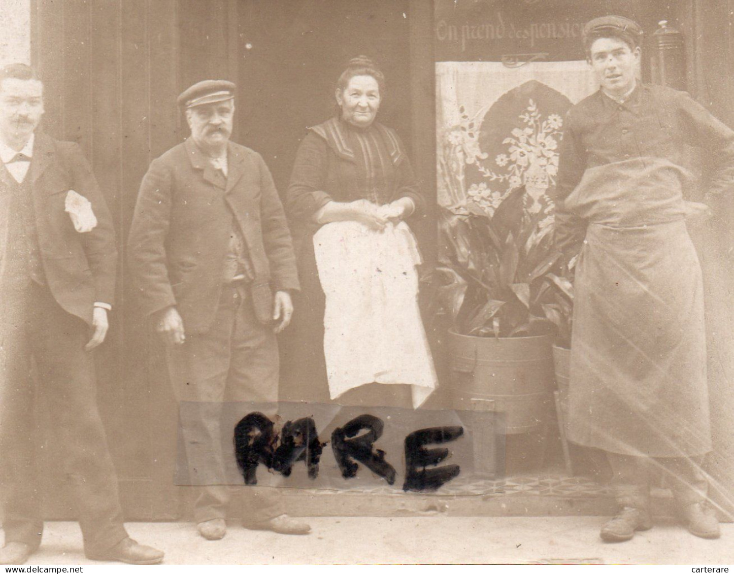 PHOTO ANCIENNE,24,DORDOGNE,MONTIGNAC SU VEZERE,RUE DU QUATRE SEPTEMBRE,CAFE,RESTAURANT,CHAMBRES D'HOTES,RARE - Orte