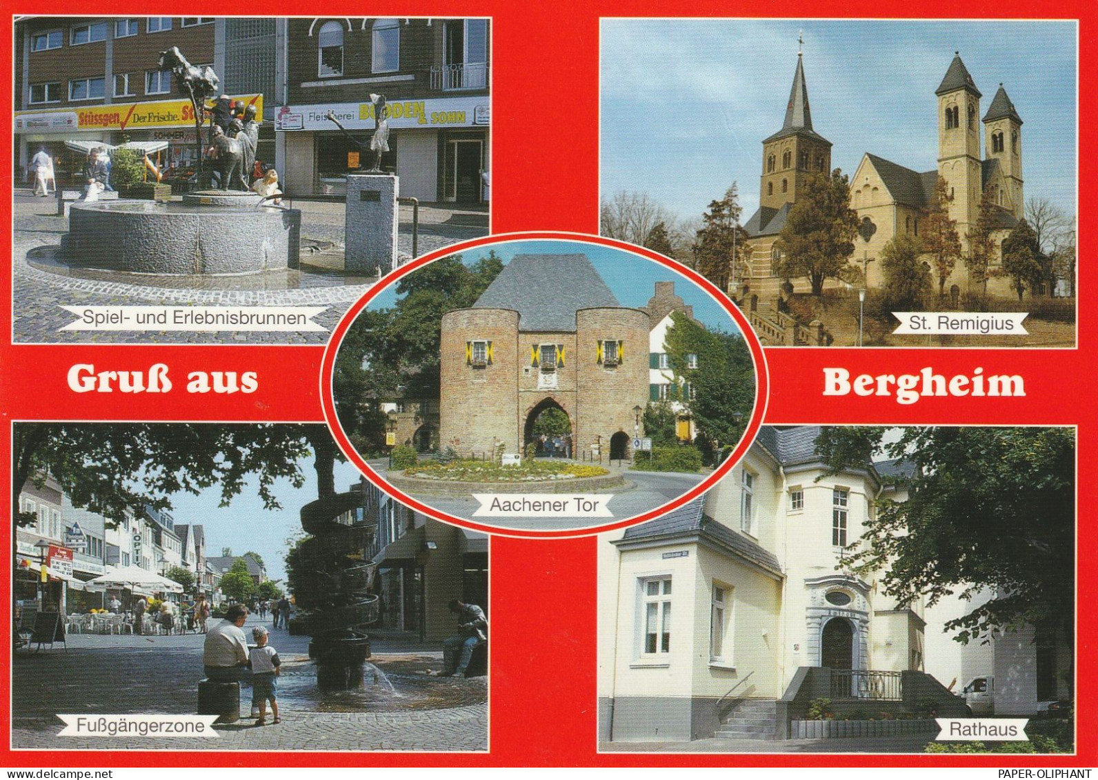 5010 BERGHEIM, Mehrbild-AK - Bergheim