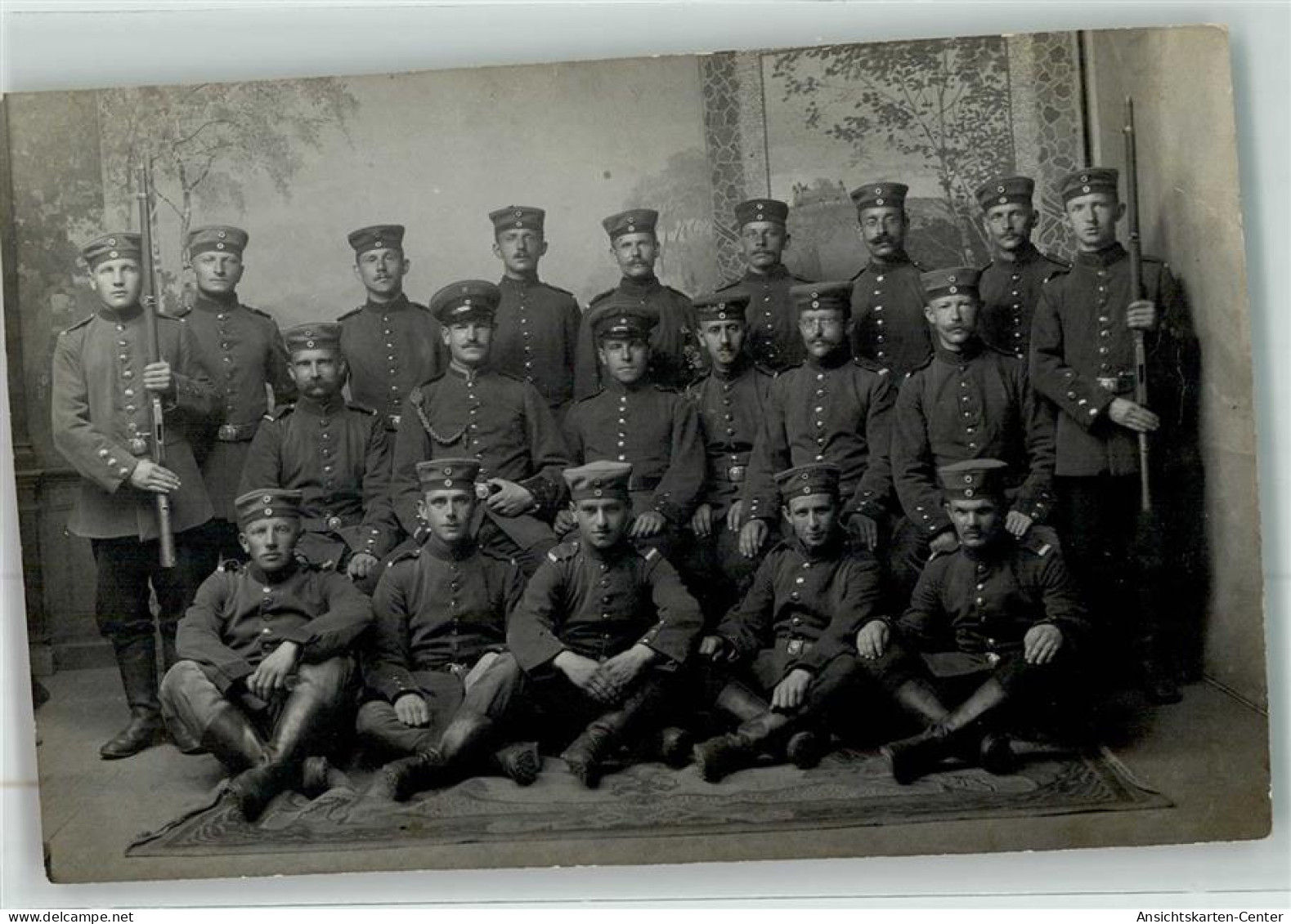 39417505 - Gruppenbild Soldaten - Guerra 1914-18