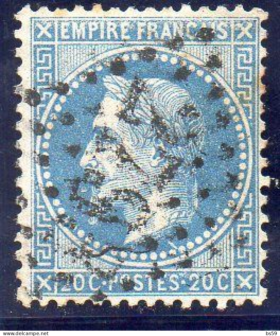 N° 29B Type II Variété De Planchage (voir Position 109B2) - 1863-1870 Napoléon III Lauré