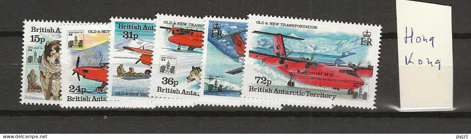1994 MNH BAT Mi 215-20 Postfris** - Unused Stamps