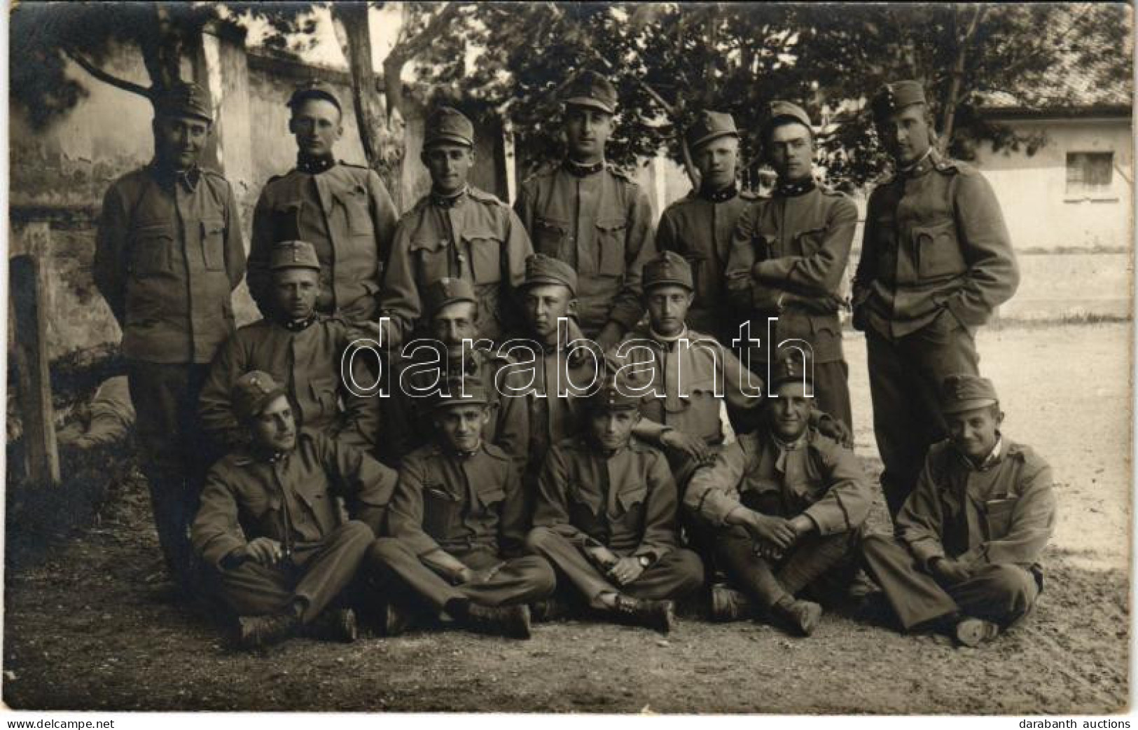 T2/T3 1916 Brassó, Kronstadt, Brasov; Osztrák-magyar Katonák Csoportja / WWI Austro-Hungarian K.u.K. Military, Group Of  - Non Classificati